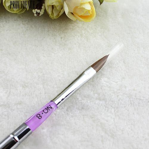 [Bayar Di Tempat] Stainless Steel Dilepas Tutup Profesional Acrylic Nail Art Brush Pen Tool