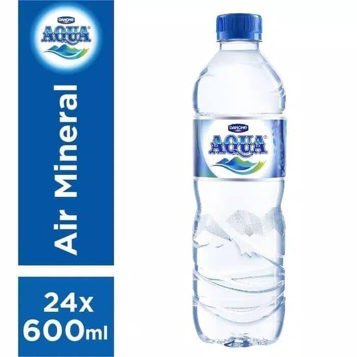 Jual Aqua Botol Sedang Air Mineral Aqua 1 Dus Isi 24 Botol 600 Ml Indonesiashopee Indonesia 8658