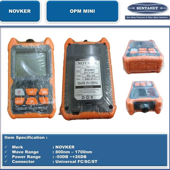 OPM Mini / Optical Power Meter Mini / OPM FTTH