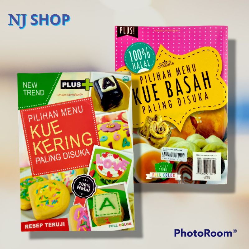 Jual [Buku Original] - PILIHAN MENU KUE KERING PLUS KUE BASAH PALING ...