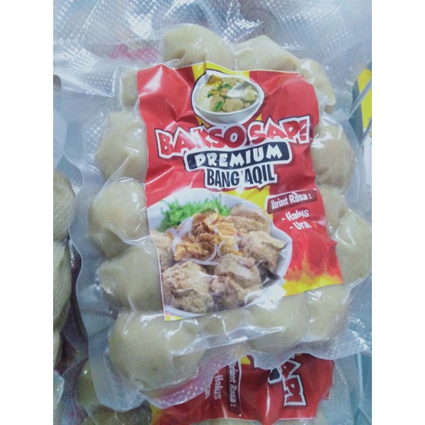 

bakso sapi premium 250gram. 100% daging sapi segar .bonus bumbu bakso,bawang goreng,serbuk cabai