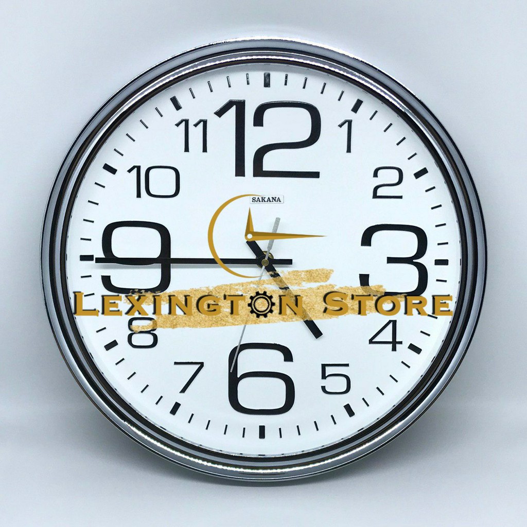 Jam Dinding Sakana 750 Quartz Movement Original / Jam Dinding Sakana