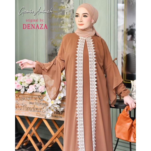 FASHION MUSLIM//GAMIS AMINAH//By DENAZA