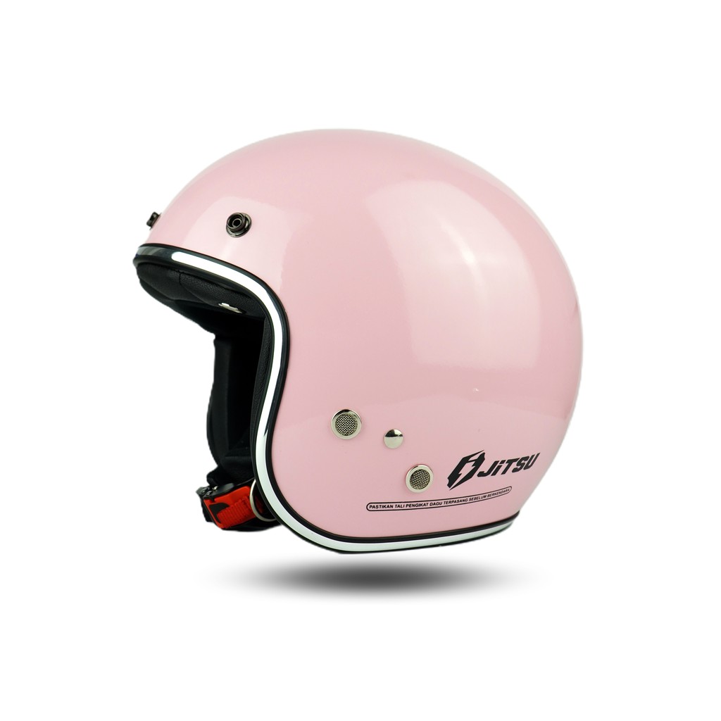 Jitsu Helm Retro Premium JR1 Soft Pink