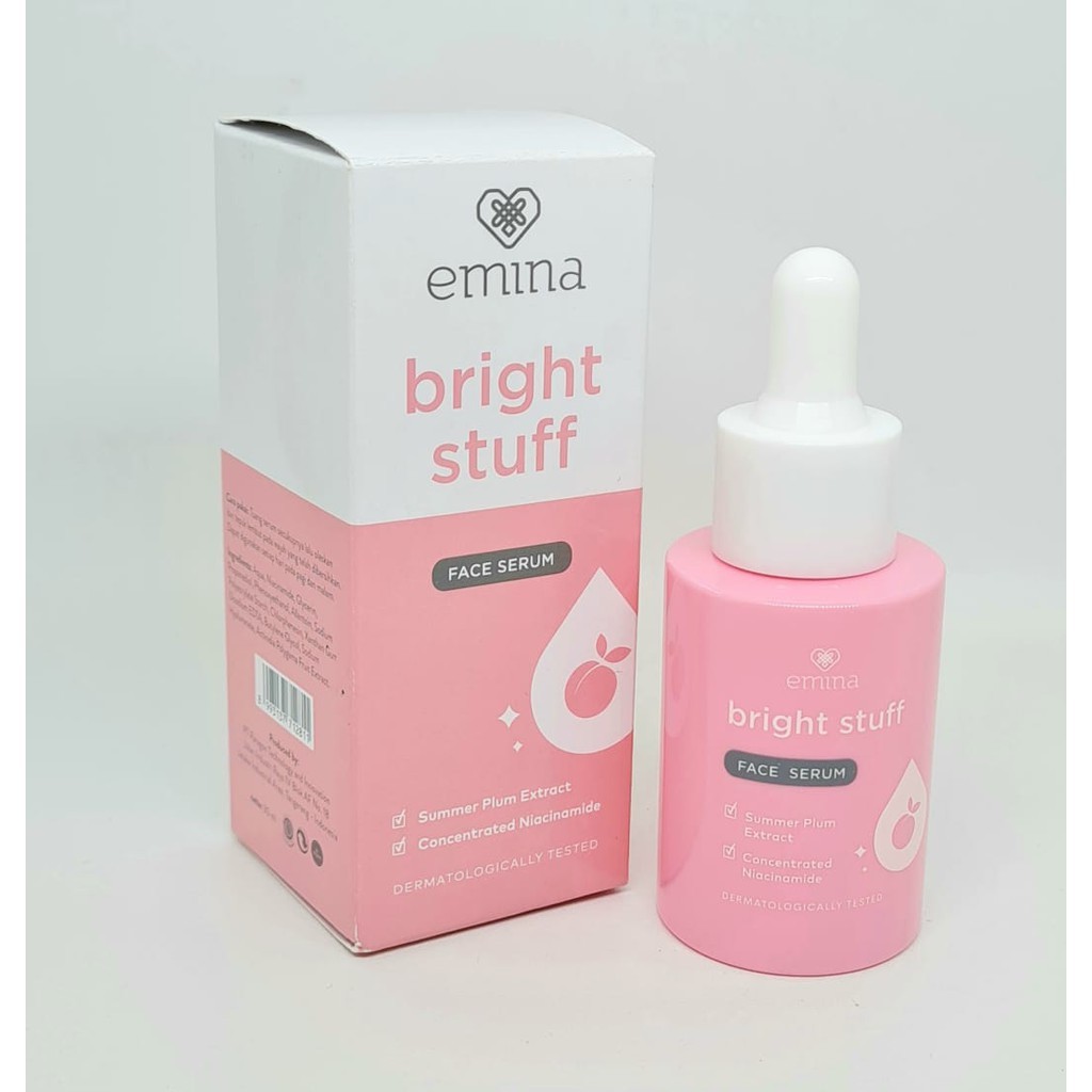 Paket Emina Bright Stuff Acne Prone 4in1 / Untuk Kulit Sensitif