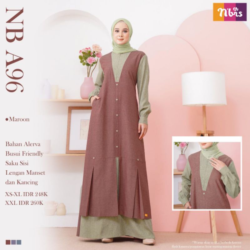 Gamis Nibras Terbaru NB A96