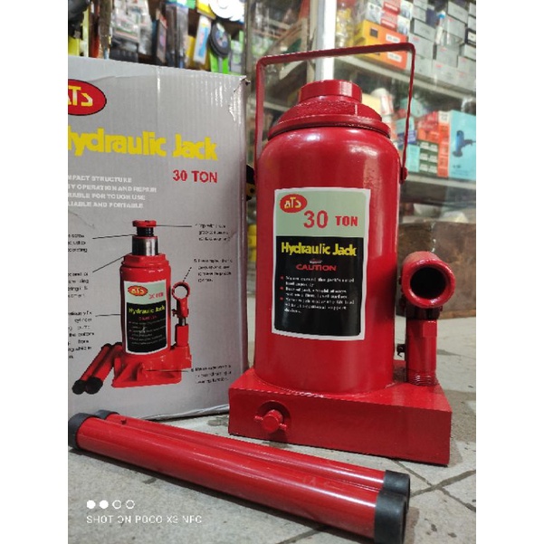 dongkrak botol ATS 30ton/dongkrak mobil ATS 30ton hydraulic jack 30ton