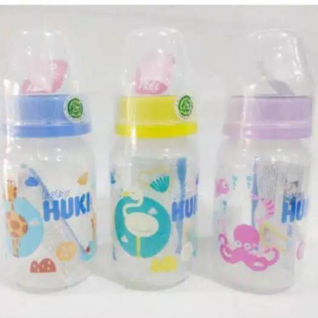 Huki Botol 120 ml PP BPA Free