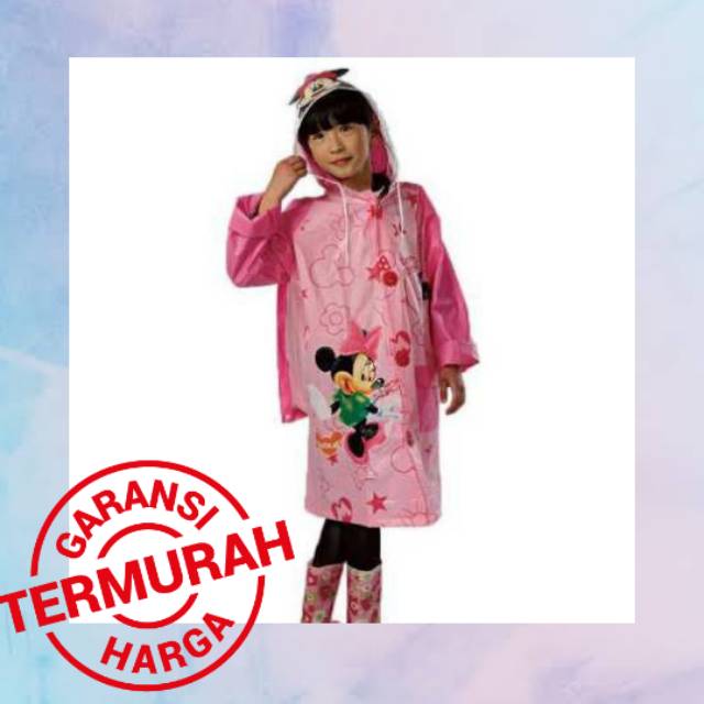 Jas Hujan Anak Gambar Mickey Mouse Lucu
