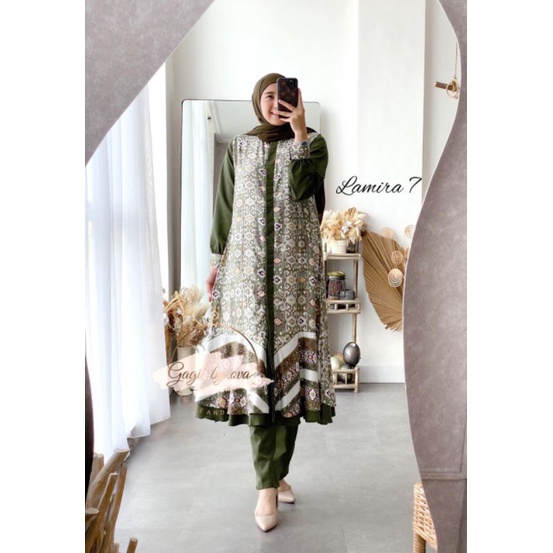 Lamira set tunik & celana vol 7 by Gagil
