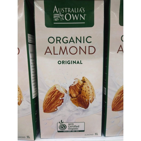 

susu almond organic own 1liter