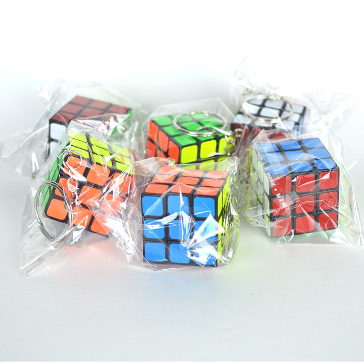 Gantungan Kunci Rubik 3x3 Murah - Keychain Rubik Murah