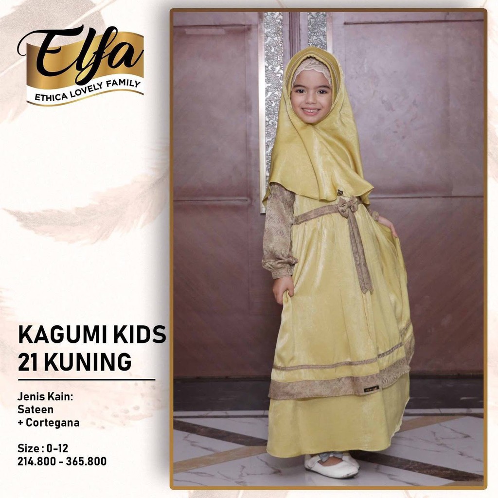 Gamis anak Ethica - Kagumi Kids 21