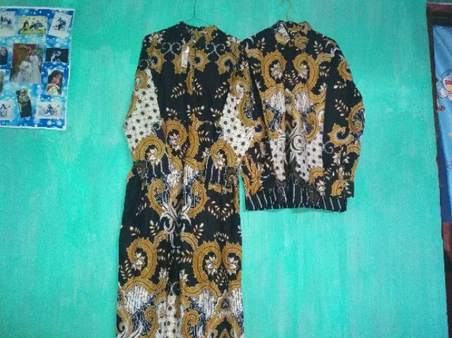 Sarimbit Couple Batik 2572 - Batik Gamis Wanita