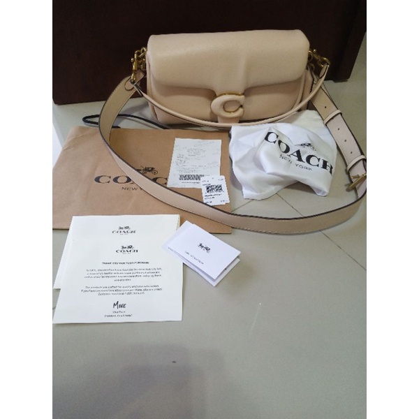 preloved coach tabby pillow original