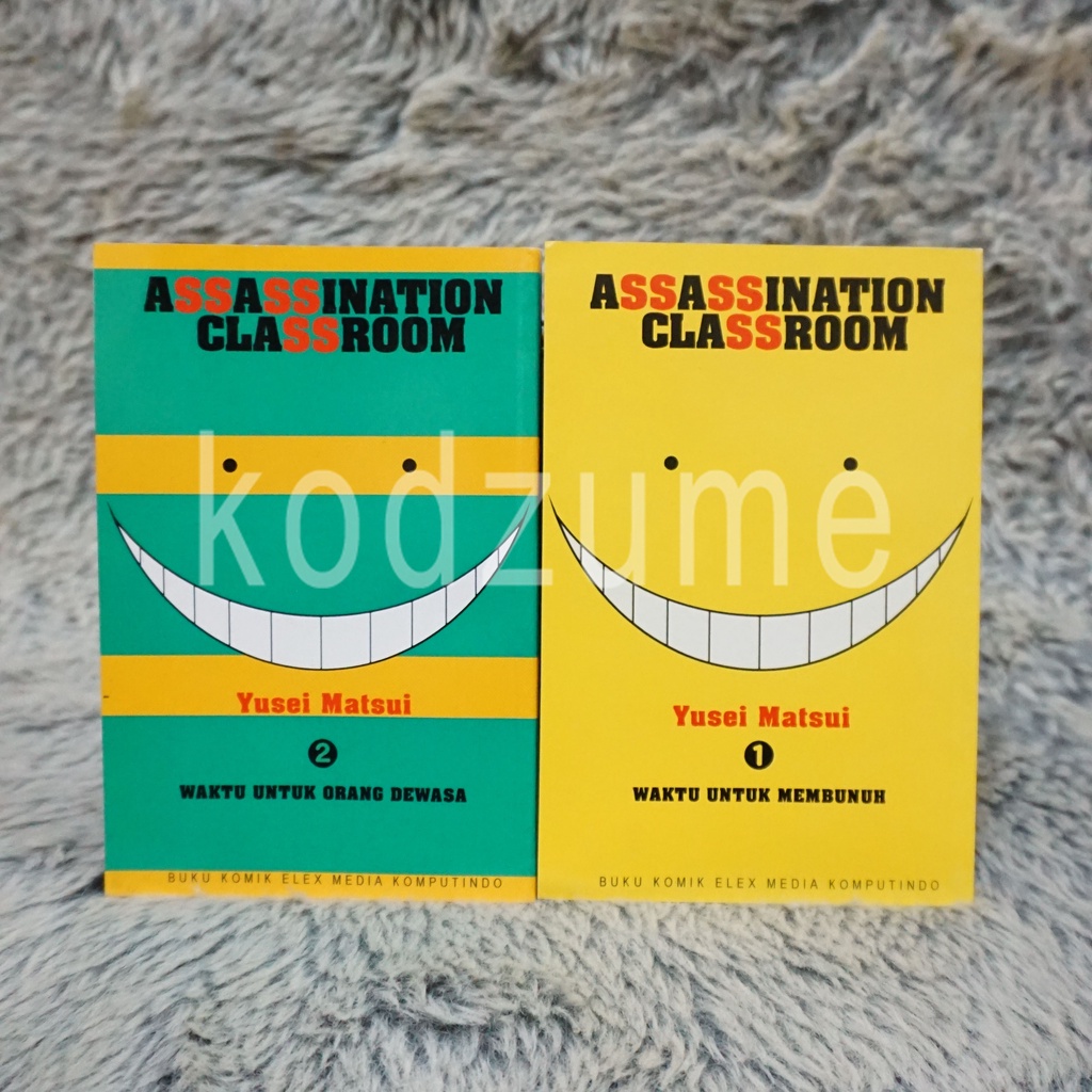 Komik Assassination Classroom Volume 1&2 Cabutan By Yusei Matsui