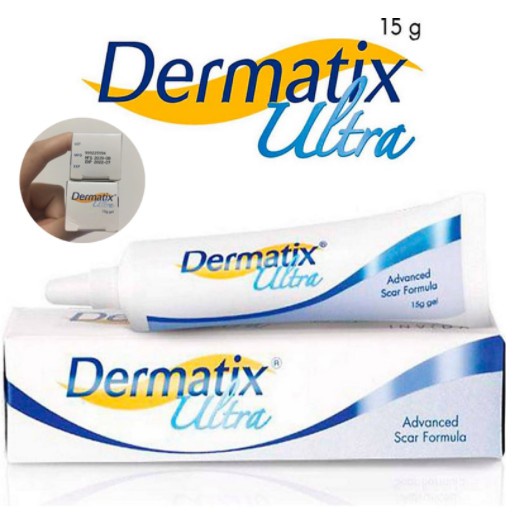 Dermatix Ultra Gel 15g Penghilang Bekas Luka / Keloid ANTI SCAR Stretchmark 15 Gram Hapus bekas luka Memperbaiki mobil genuine Produk Asli