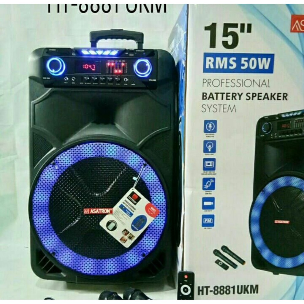 SPEAKER AKTIF 15INCHI ASATRON HT-8881 UKM