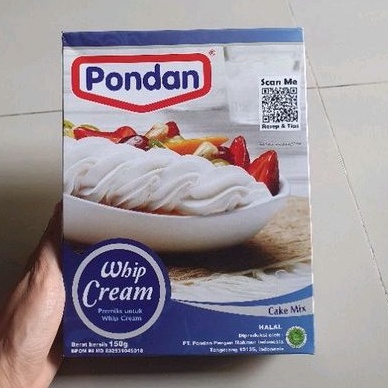 

Pondan Whip Cream Whipping Cream 150gr