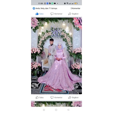 gaun pengantin /slayer warna/jas pengantin