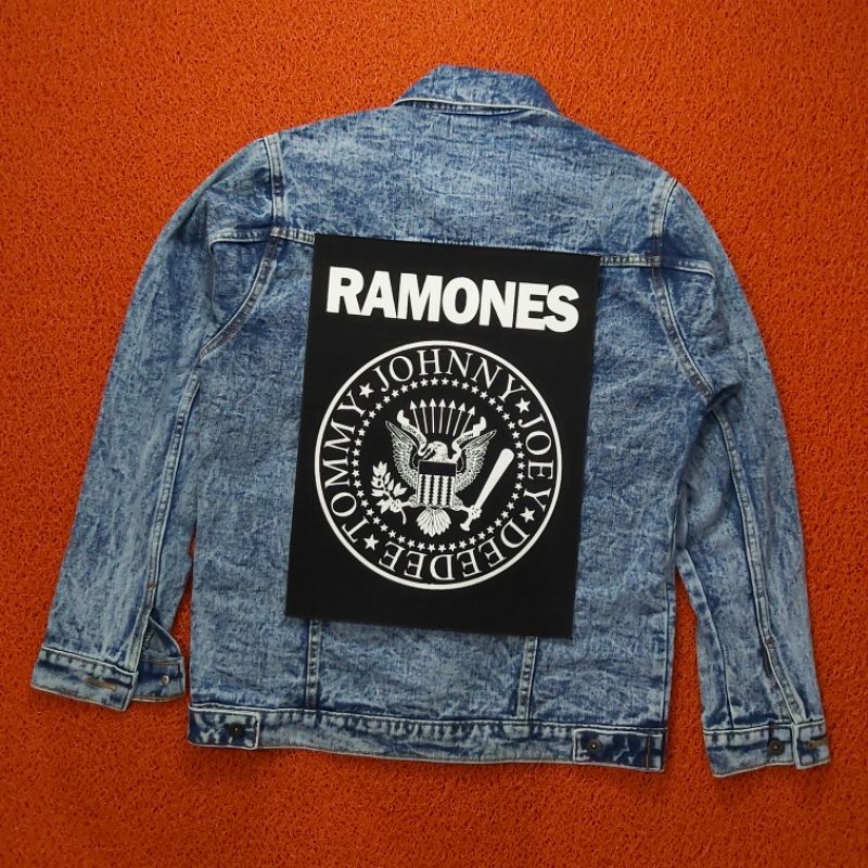 BACKPATCH  SABLON RAMONES BESAR PREMIUM