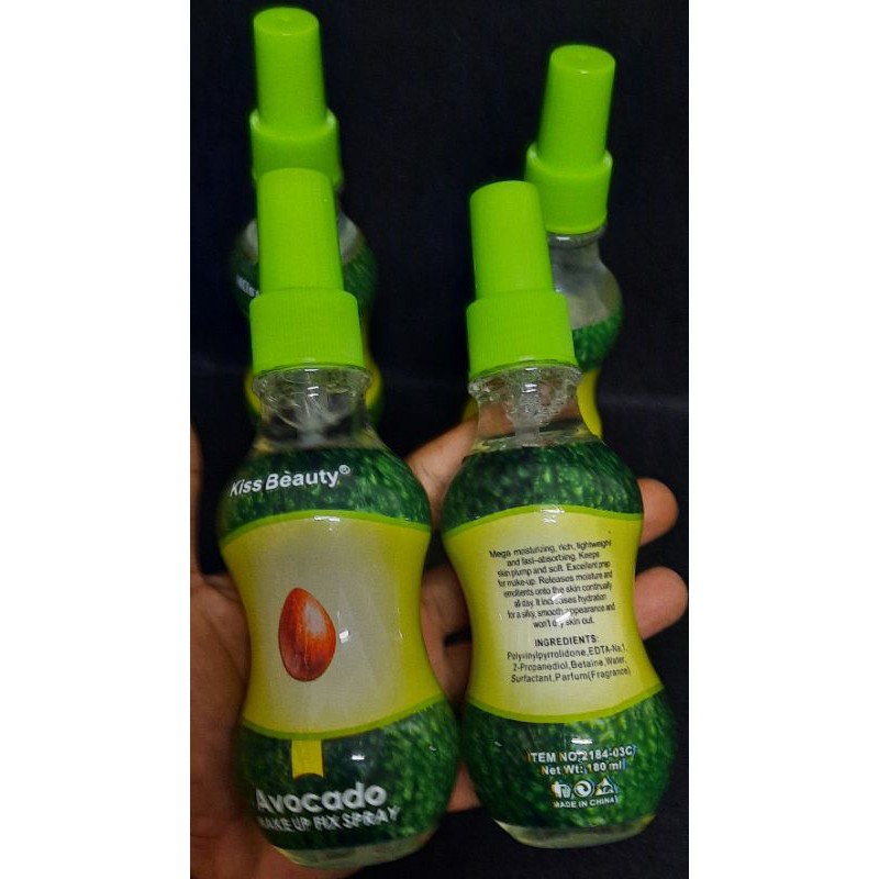 PROMO!!!MAKE UP FIX SPRAY AVOCADO KISS BEAUTY 2184