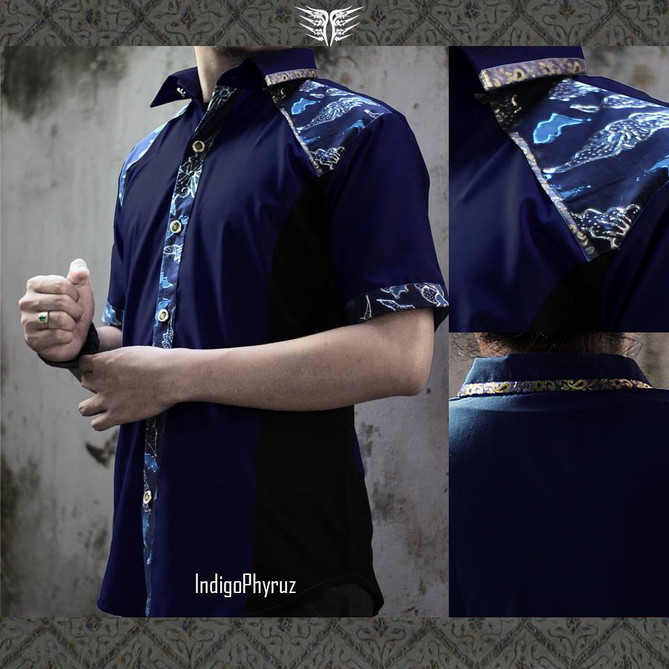 BATIK KERTABUMI JOGJAKARTA KODE : INDIGO PHYRUZ