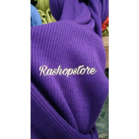 Jual Kain Rib Fleece Per Meter Bahan Rib Jaket Karet Kaos Sweater Switer Manset Terlaris