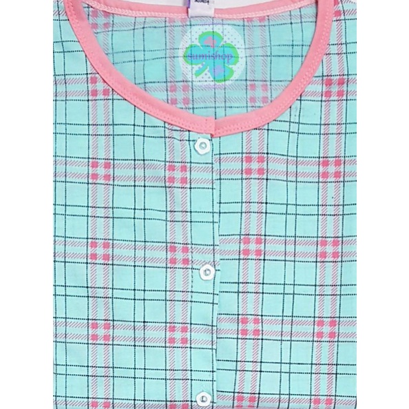 Piyama CP Kaos Dewasa (Kancing 5)-Kotak TOSCA