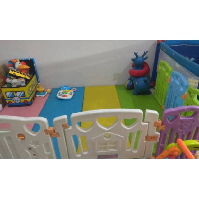 Preloved matras bayi dan pagar nya khusus bandung