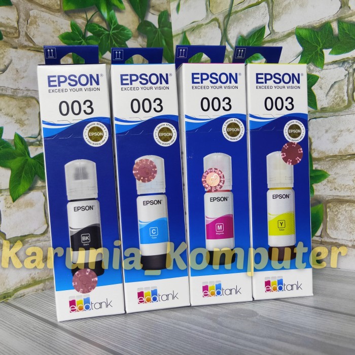 

Dijual Tinta Epson 003 Original Magenta Diskon