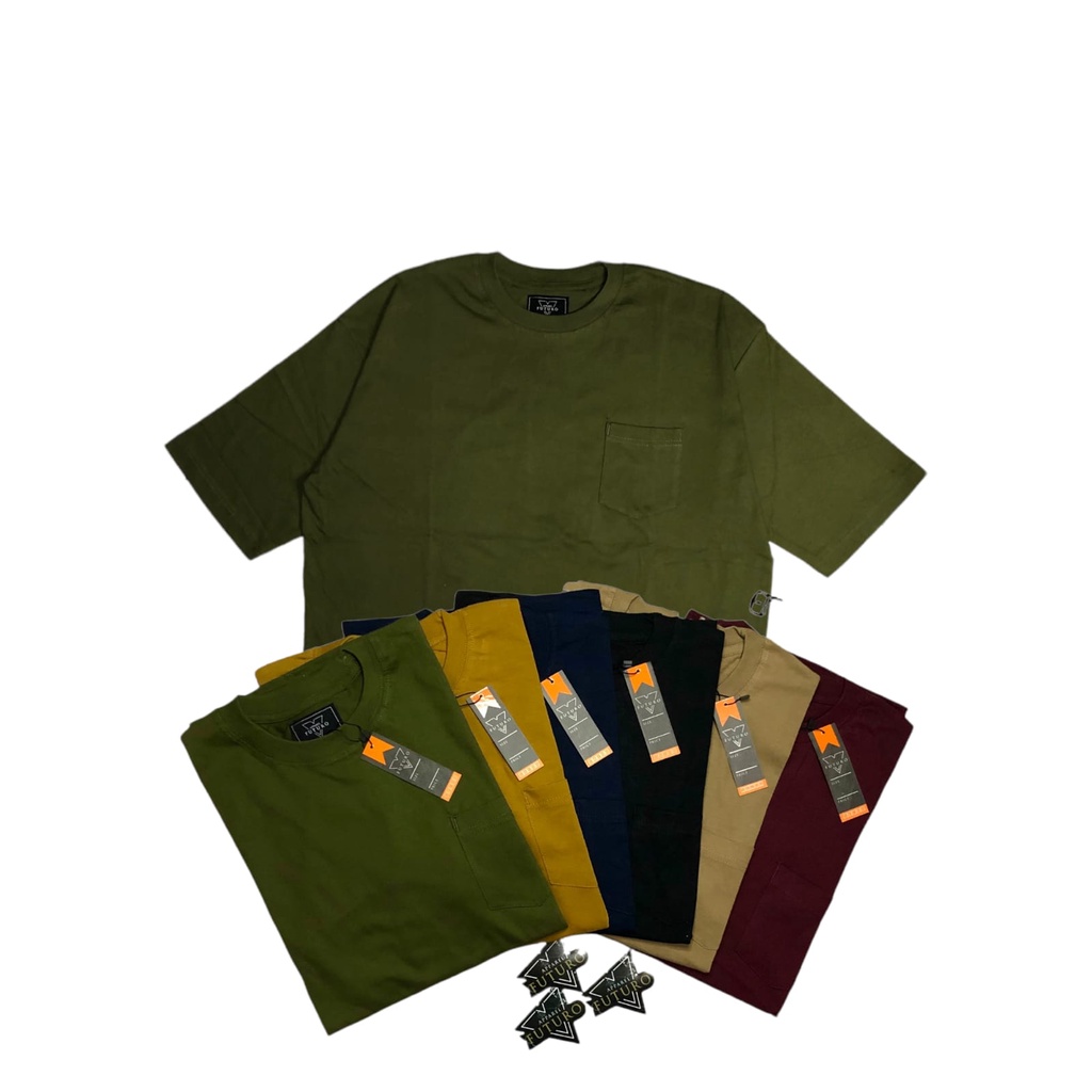 Kaos Polos Mustard Oversize Unisex Premium Original