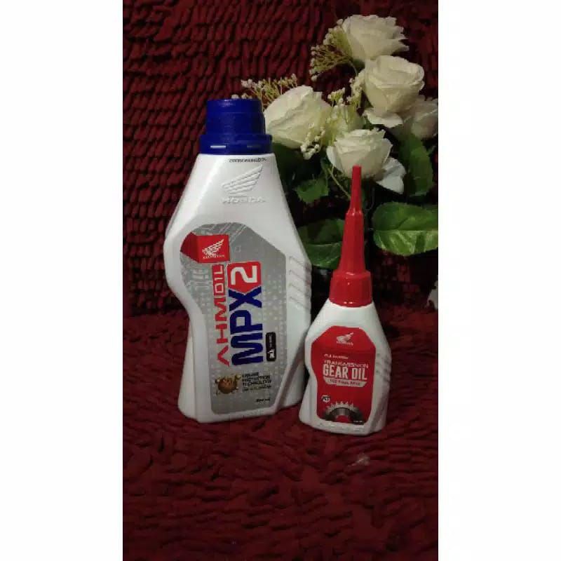 oli mpx 2 oli matic Honda + oli gardan honda