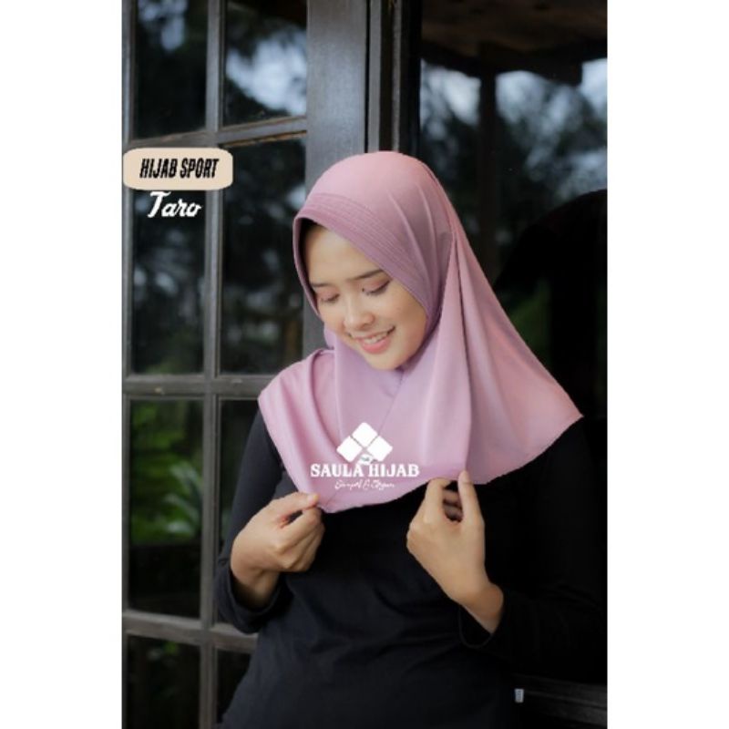 Hijab OLAHRAGA Bergo Hijab instan Jersey Premium