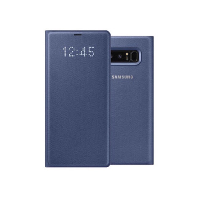 Case Samsung Galaxy Note 8 Led View Cover Flip Casing Original