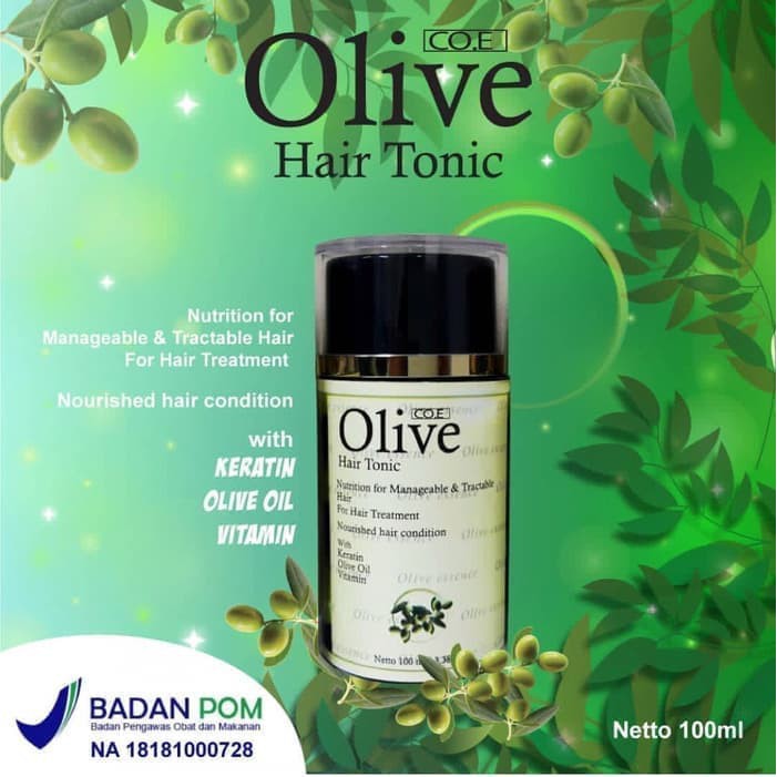 ✨ AKU MURAH ✨[SYB] Hair Tonic Olive 100ml / ORIGINAL &amp; BPOM
