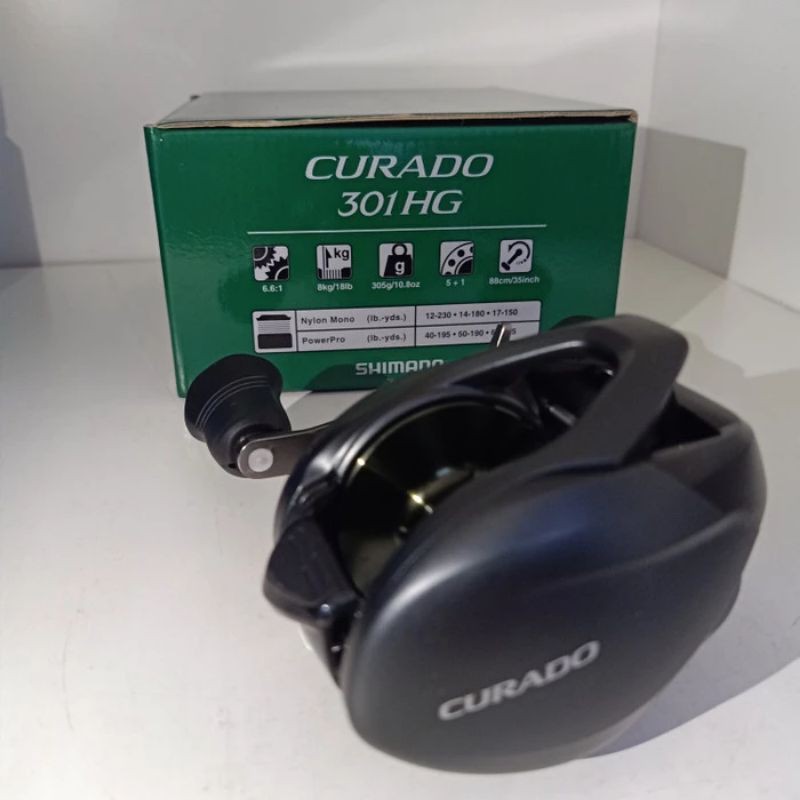 Reel Bait Casting SHIMANO CURADO K 301HG NEW 2020
