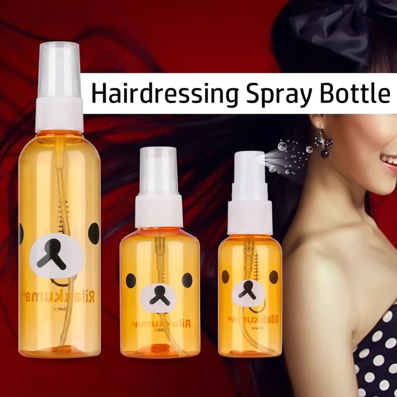 [Cute Cartoon Animal Bear Spray Bottle] [Portable Perfume Atomizer] [Transparent Moisturizing Spray Bottle, Travel Bottle] [for Facial Moisturizing &amp; Plant Watering &amp; Disinfection]