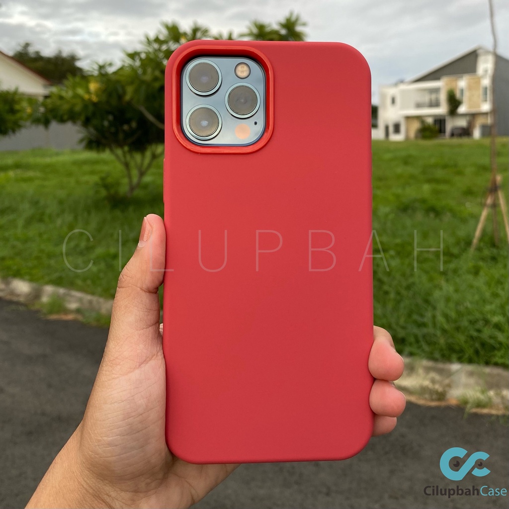 Premium Full Cover Softcase (3) for iPhone 6 7 8 6+ 7+ 8+ SE X XS XR 11 12 13 Mini Pro Max-Red
