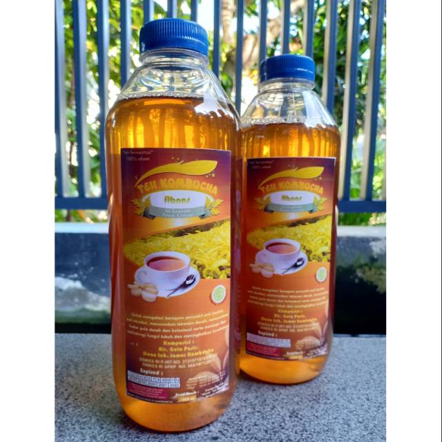 

Teh Kombucha Original - Ukuran 1L - Termurah