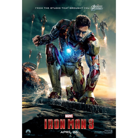Kaset DVD Iron Man 3 (Iron Man Three) (2013)