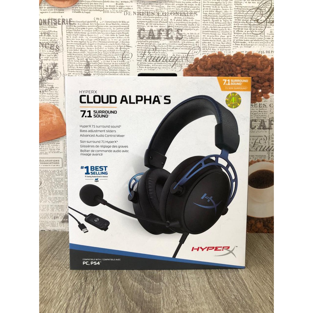Headset Gaming HyperX Alpha S