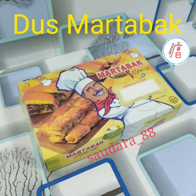 

dus martabak / box tempat kertas makanan