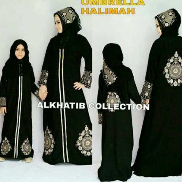 Abaya anak umbrella halimah
