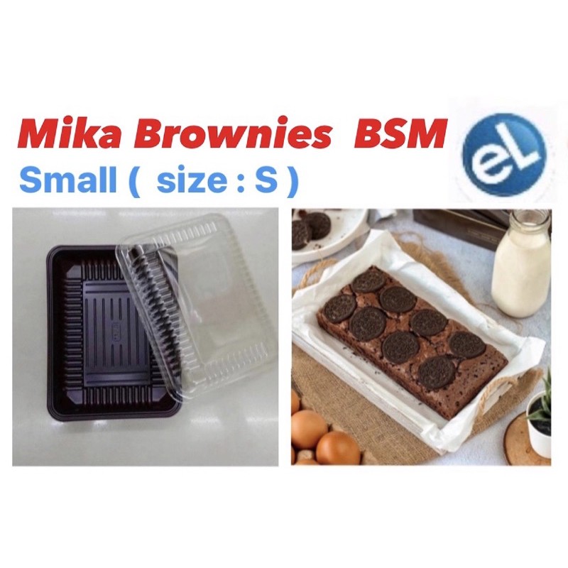 

Mika Brownies BSM Size : S (kecil) @50 sets
