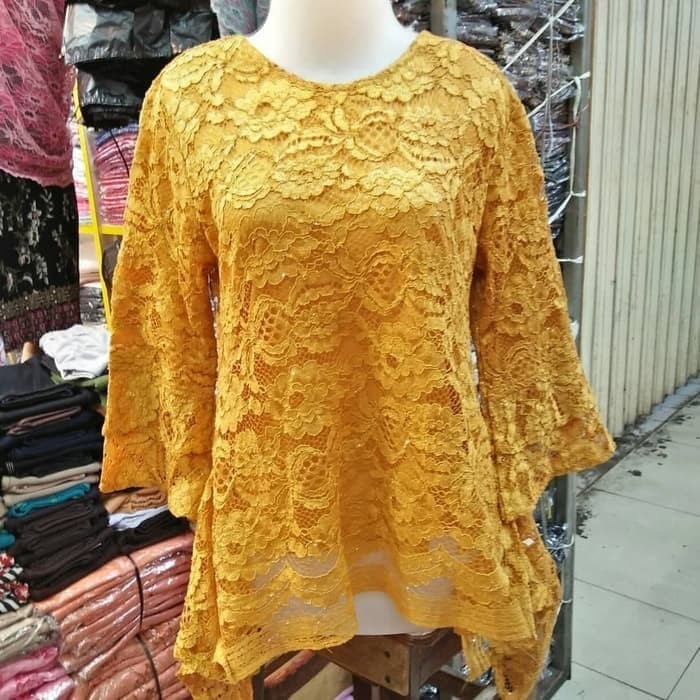 (KEBAYA JUMBO)ATASAN RINJANI/kebaya brukat rinjani jumbo/kebaya tradisional/kebaya wisuda/kebaya kondangan/kebaya brukat /kebaya modern/kebaya wanita/batik wanita/ atasan wanita/kebaya brukat/kebaya elegan/SIZE jumbo M,L,XL,XXL,3XL,4XL,5XL