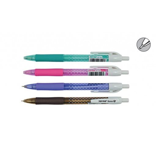 

Joyko Pulpen Ball Pen Pena Klik Sona BP-183 Unik Murah