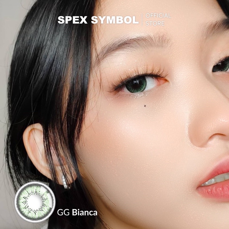 Softlens GG Green Spex Symbol l Softlens Surabaya