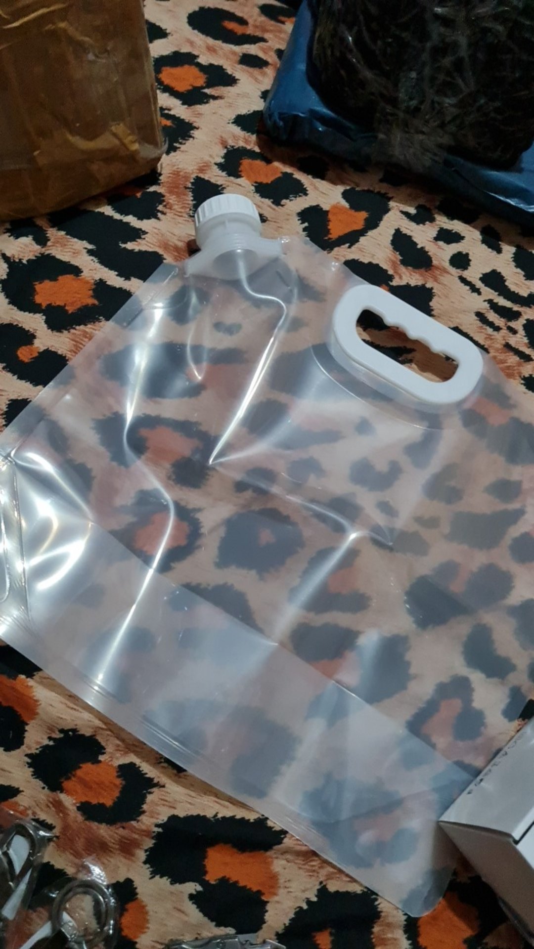 Jerigen Lipat 5 Liter - Kantong Air Lipat Camping Hiking Portabel 5 Liter