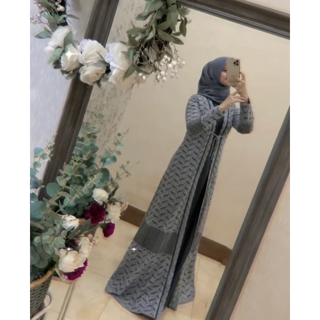 JENNA HARRA / JENAHARAA / JENAHARRA DRESS GREY (ML) by KALEELA